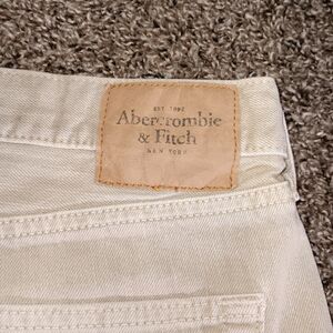 Abercrombie & Fitch Cream Jeans